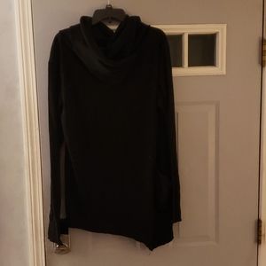 Gothic Black Long Sleeve Cloth Neck XL